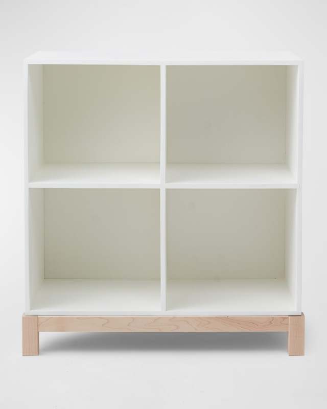 Kid's 4 Cubby Bookshelf