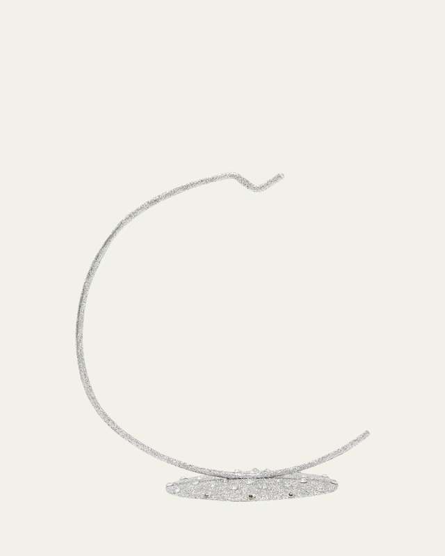 Silver Ornament Stand