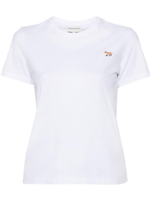 Fox-motif cotton T-shirt