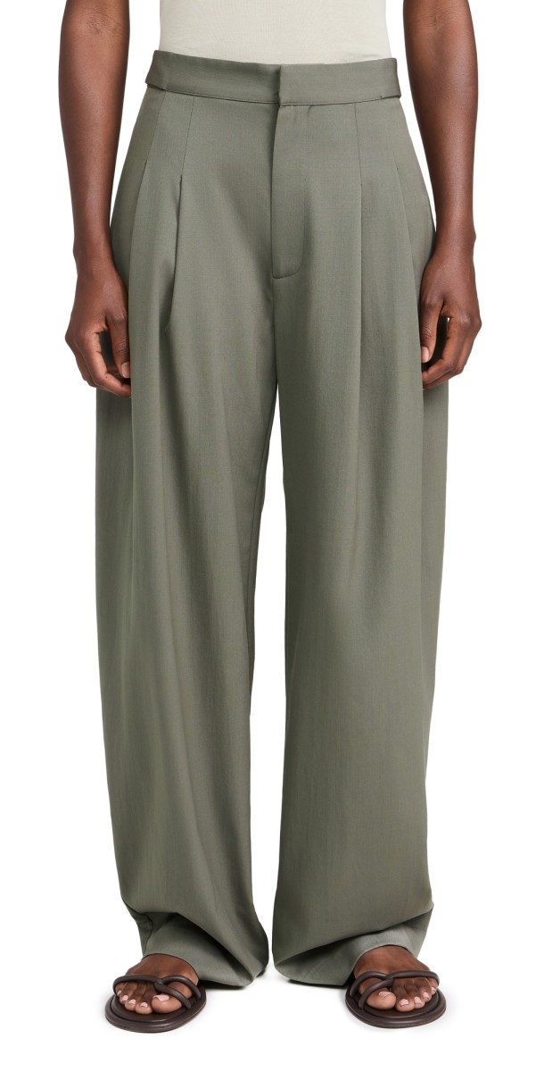 St. Agni Adjustable Pants Smokey Olive