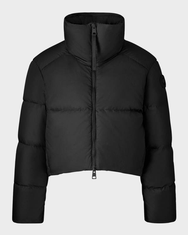Garnet Cropped Puffer