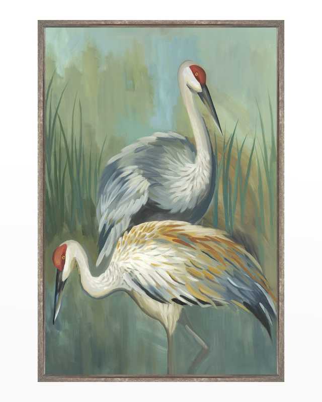 "Red Skull Duo" Giclee on Canvas Wall Art