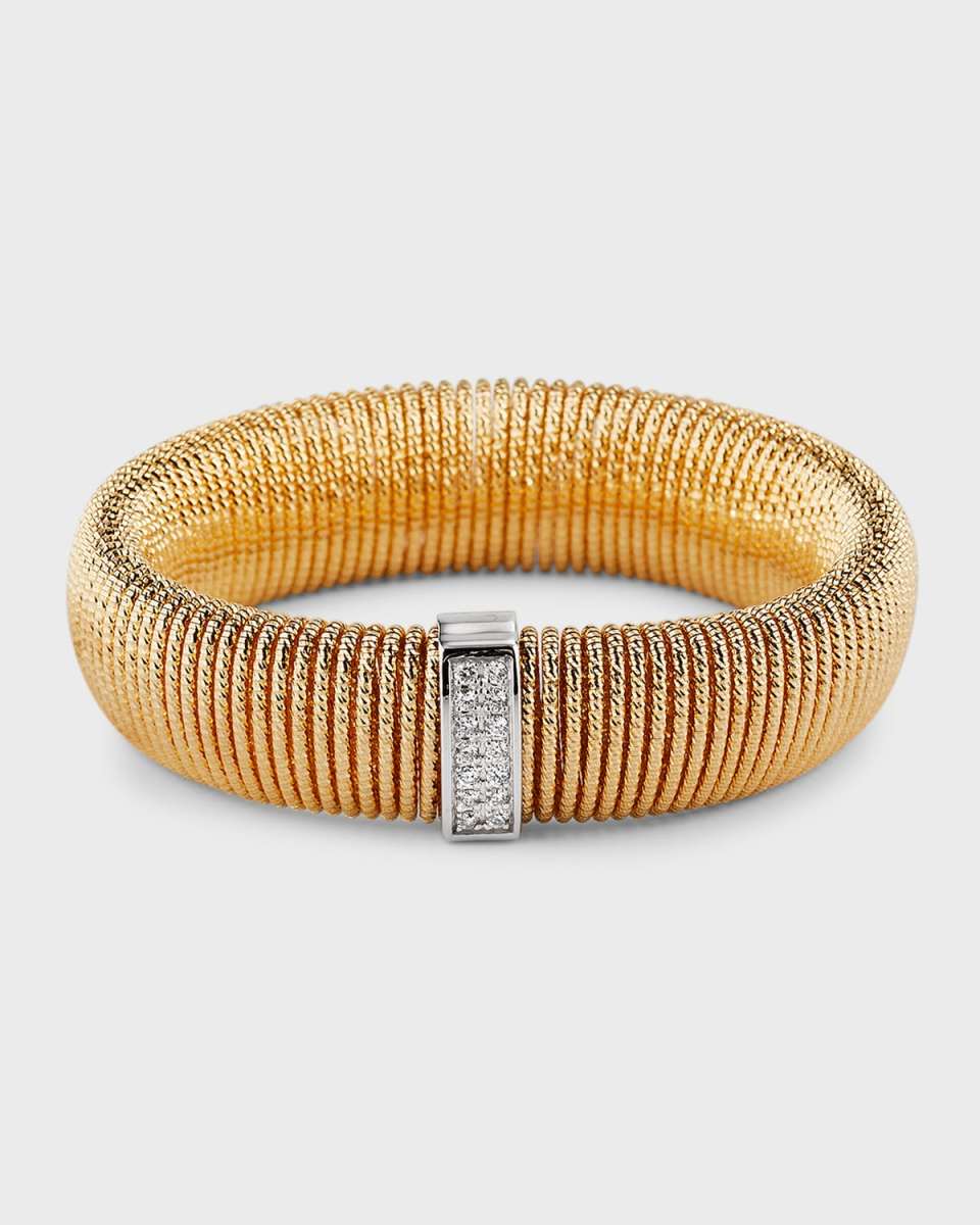 18k Large Venezia Diamond Bracelet