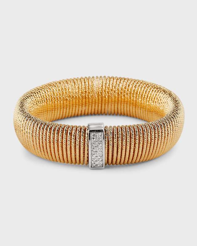 18k Large Venezia Diamond Bracelet