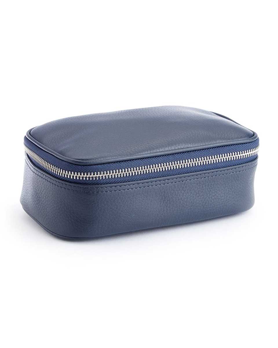 Monogrammed Travel Tech Organizer Leather Case