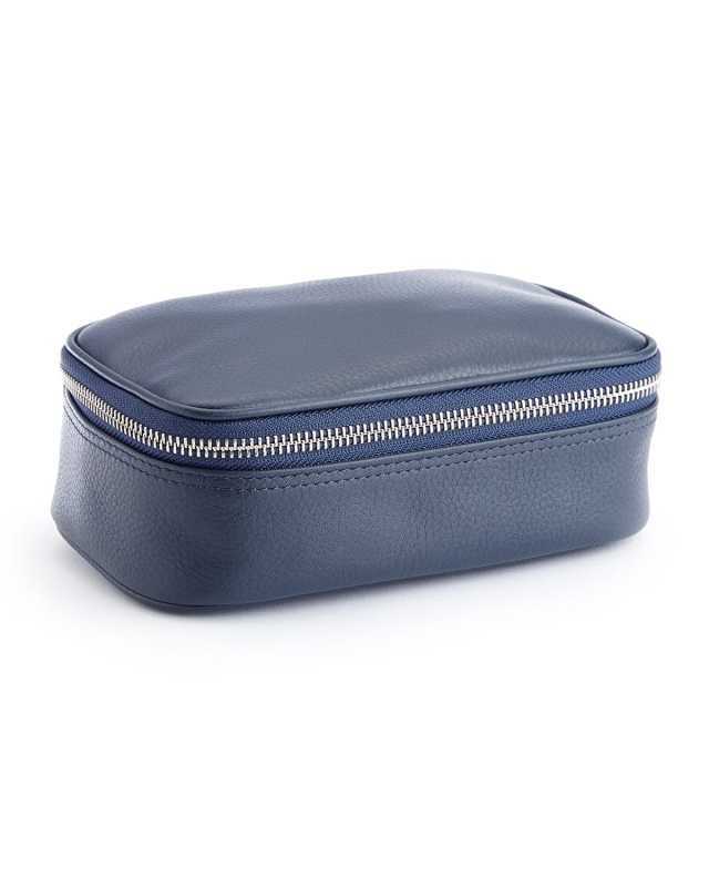 Monogrammed Travel Tech Organizer Leather Case