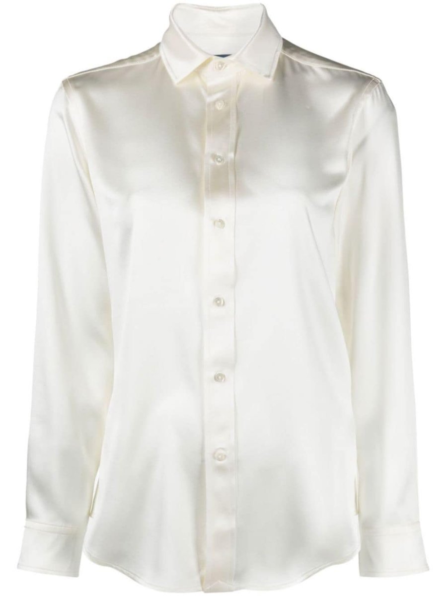 silk longsleeved shirt