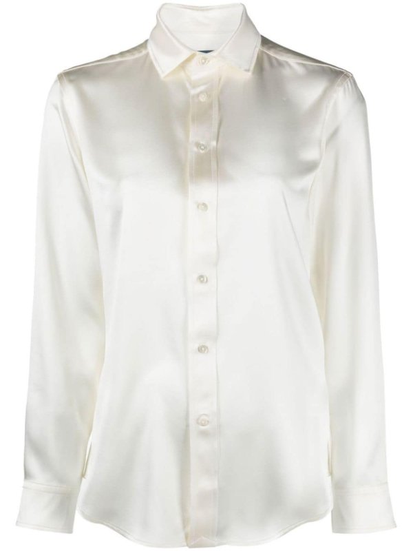 silk longsleeved shirt