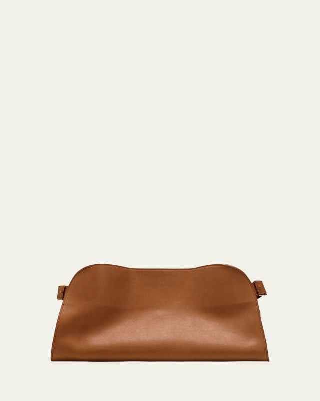 Margaux E/W Clutch in Saddle Leather