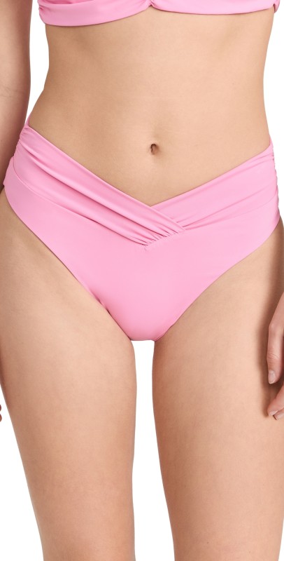 Riot Swim Pico Bikini Bottoms Bubblegum