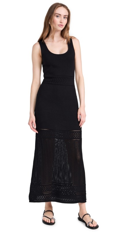 Z Supply Tarelle Maxi Dress Black