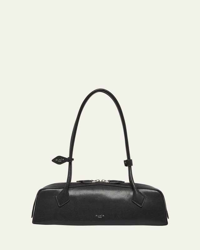 Le Teckel Medium Shoulder Bag in Goatskin