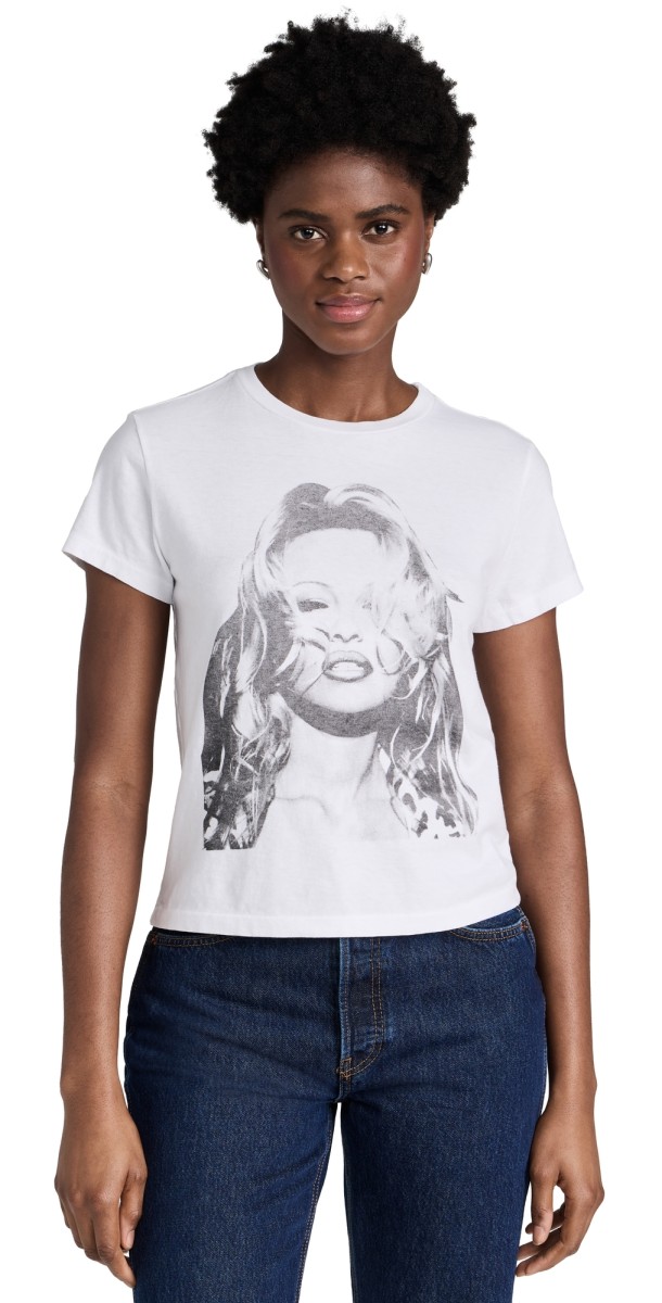 RE/DONE RE/DONE x Pam Classic Pam Tee Optic White
