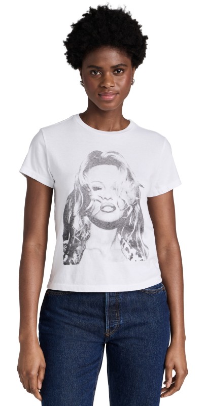 RE/DONE RE/DONE x Pam Classic Pam Tee Optic White