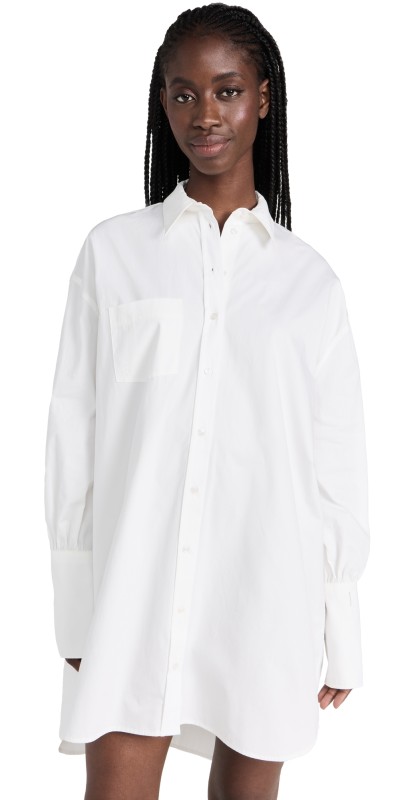 ANINE BING Maxine Dress White