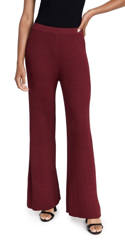 SIMONMILLER Val Knit Pants Sangria Melange
