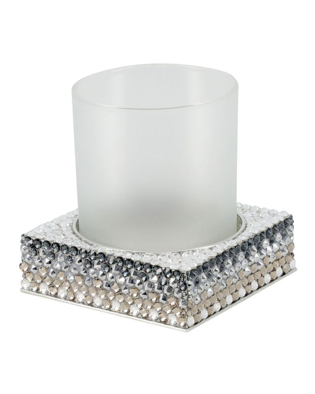 Biarritz Tumbler with Swarovski Crystals, Silver