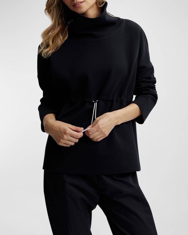 Barton Sweat Funnel Neck Pullover Sweatshirt