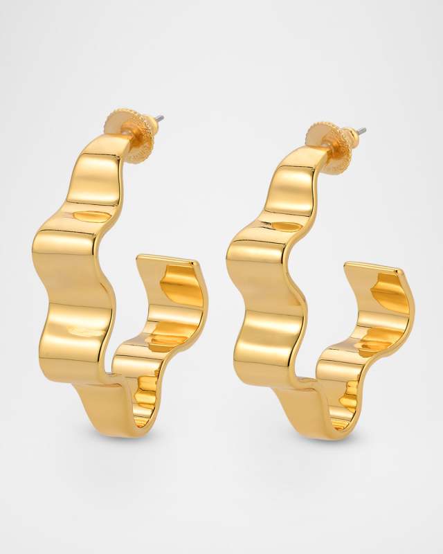 Mega Barrow Hoop Earrings