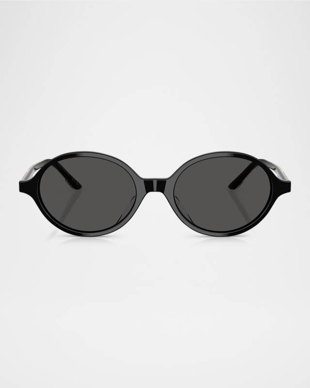 ov5574su Oval Acetate Sunglasses