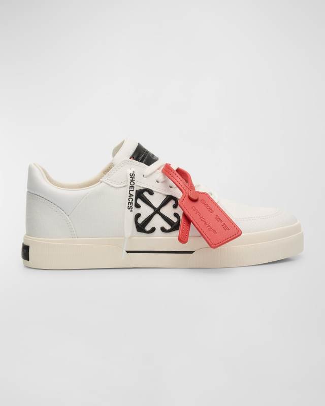 Vulcanized Canvas Low-Top Sneakers