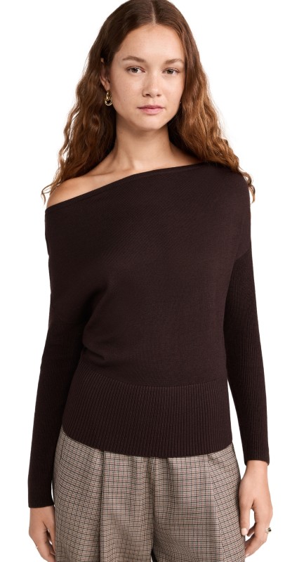 Ramy Brook Chance Sweater Desert Brown