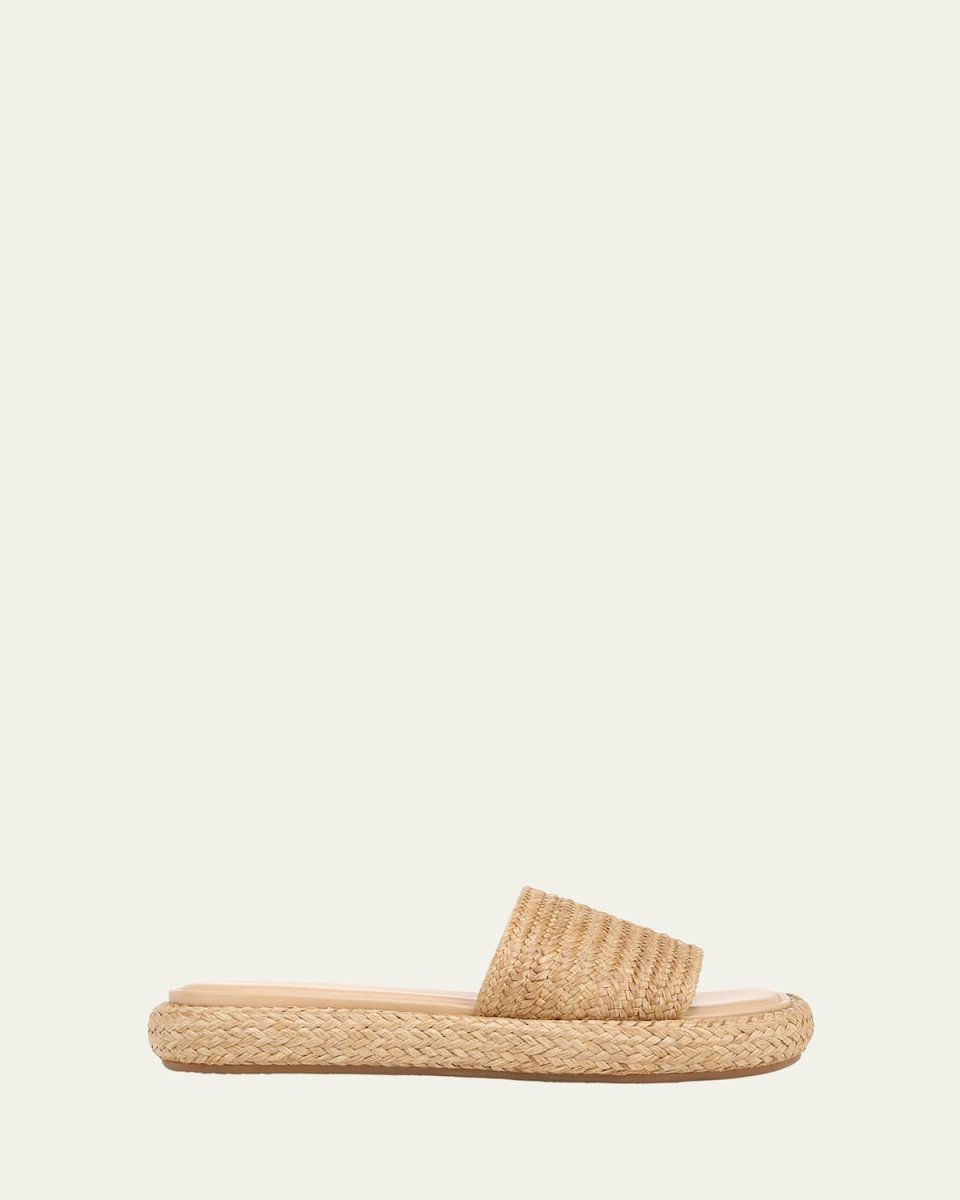 Eva Raffia Easy Slide Sandals