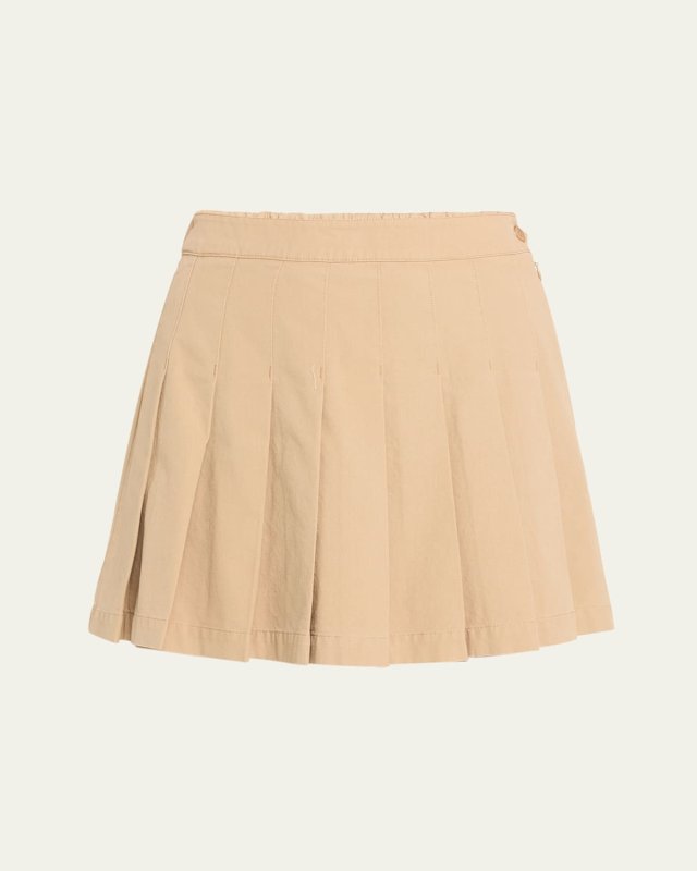 The Williams Pleated Mini Skirt