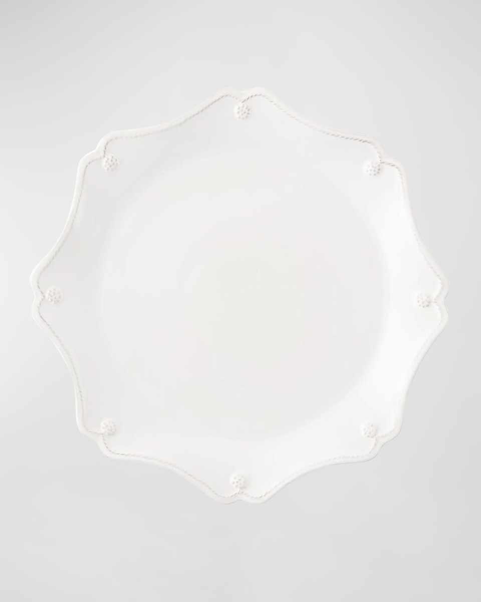 Berry & Thread Whitewash Scalloped Charger