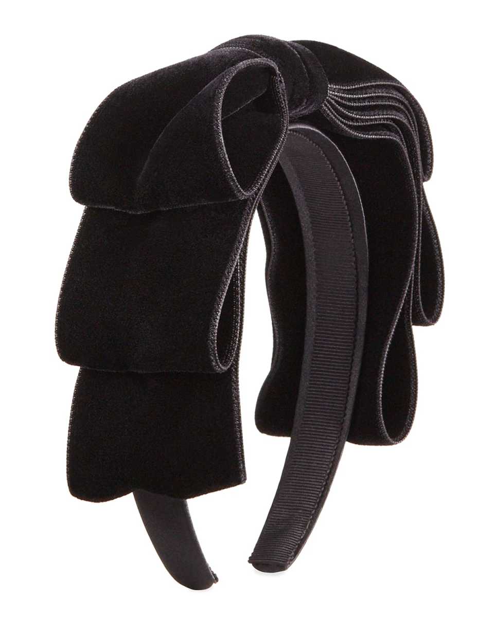 Katya Velvet Bow Headband