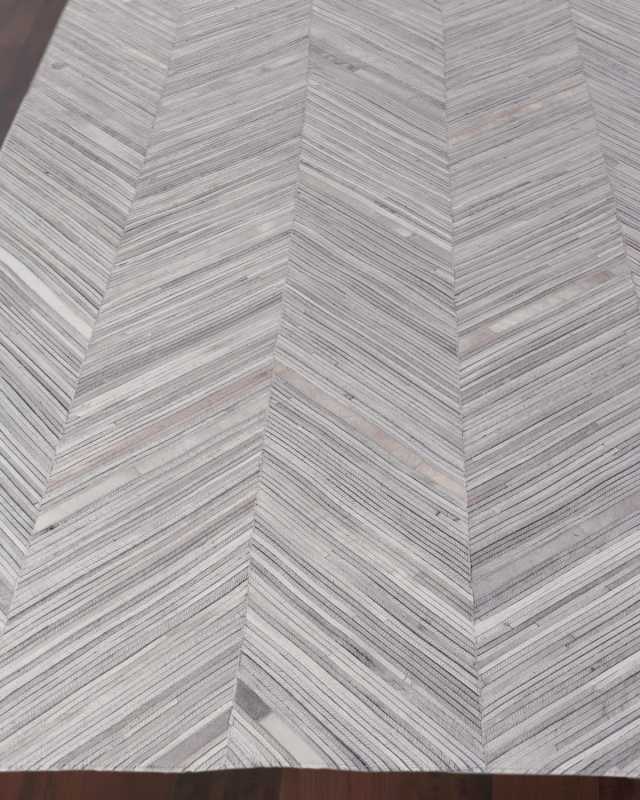 Bellamy Hand-Stitched Hairhide Rug, 5' x 8'