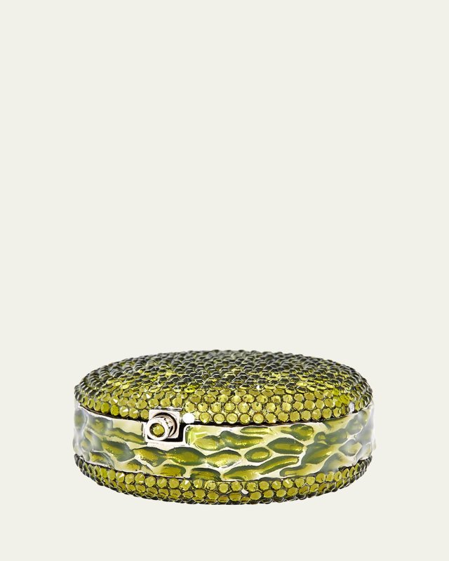 Allover Crystal Pillbox