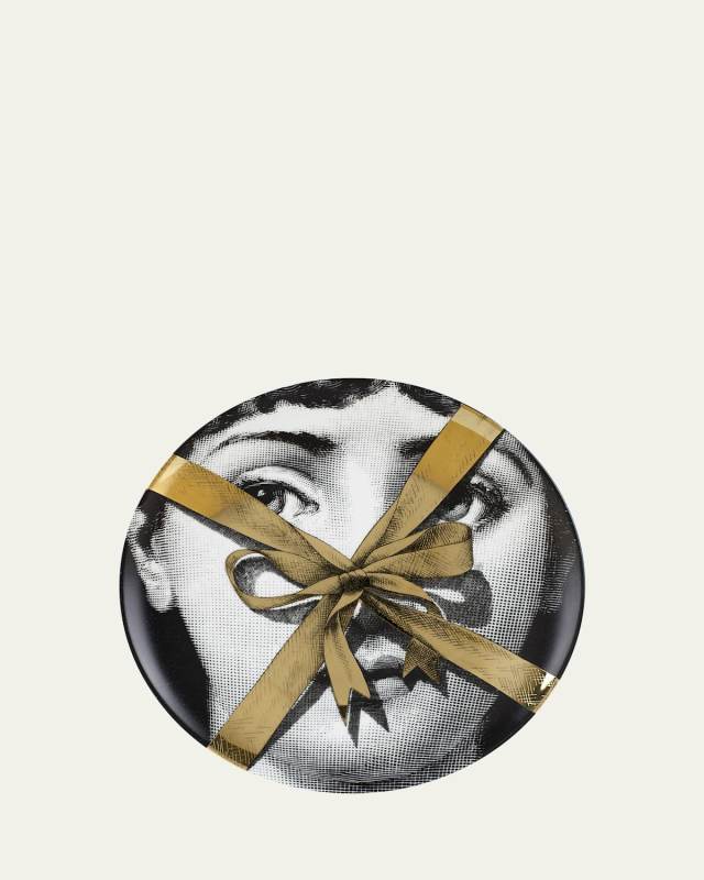 Tema E Variazioni N171 Gold Bow Wall Plate