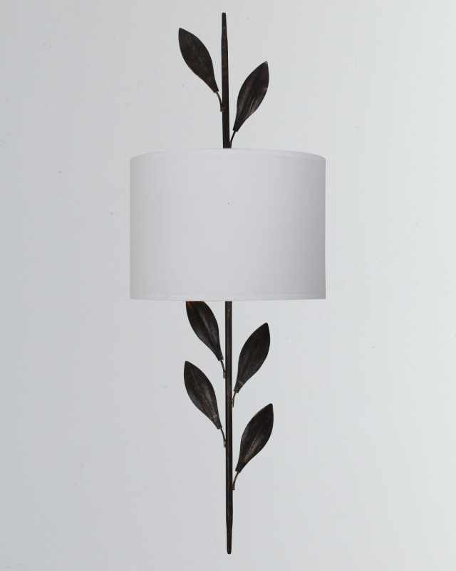 Broche 2-Light English Bronze Sconce