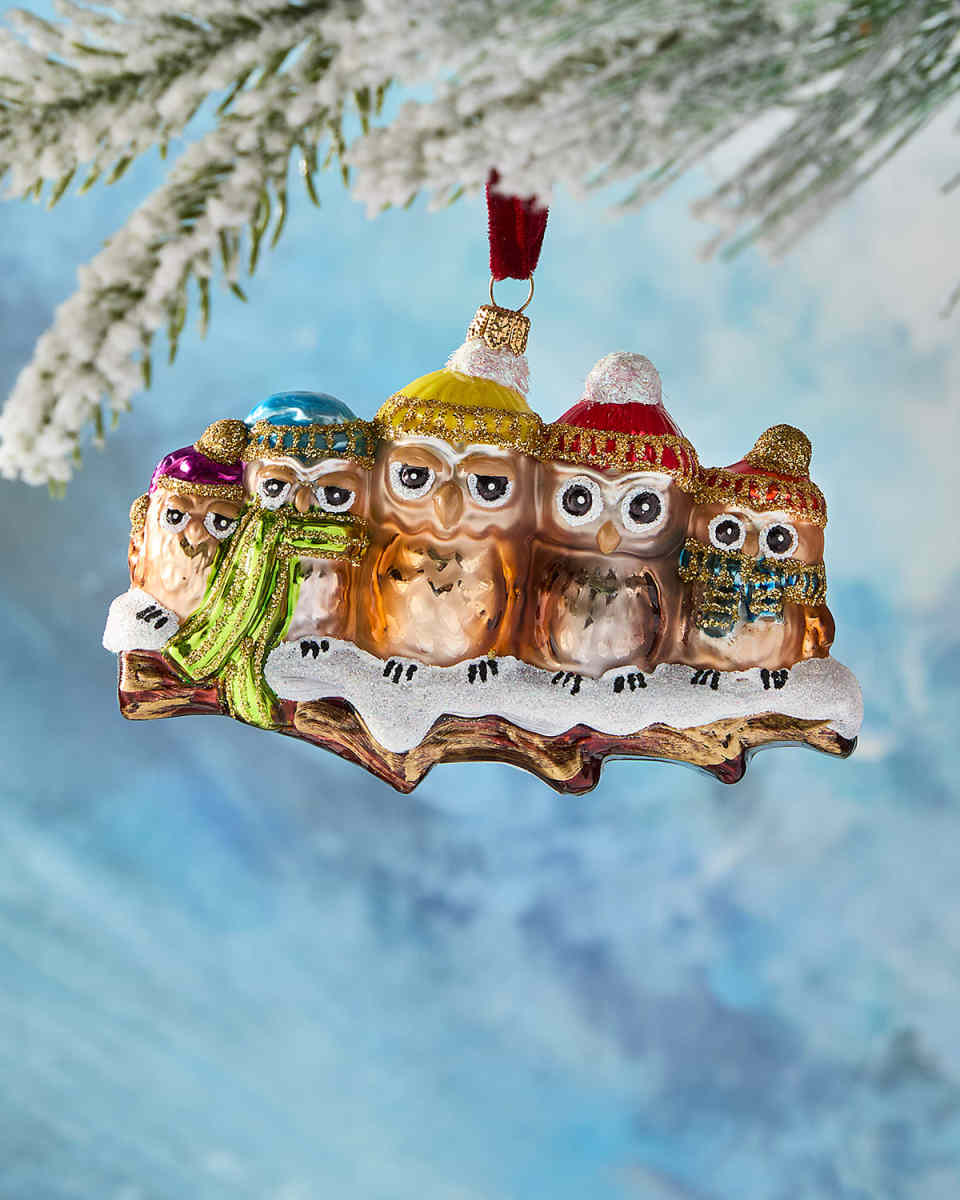 Owl Family Christmas Ornament