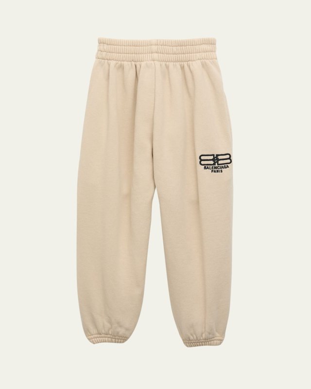 Kid's Logo Embroidered Jogger Pants, Size 2-10