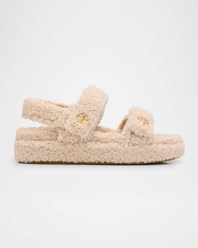 Kira Shearling Dual-Band Sport Sandals