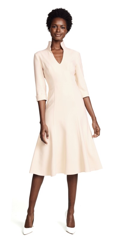 Black Halo Kensington Dress Pacific Blue