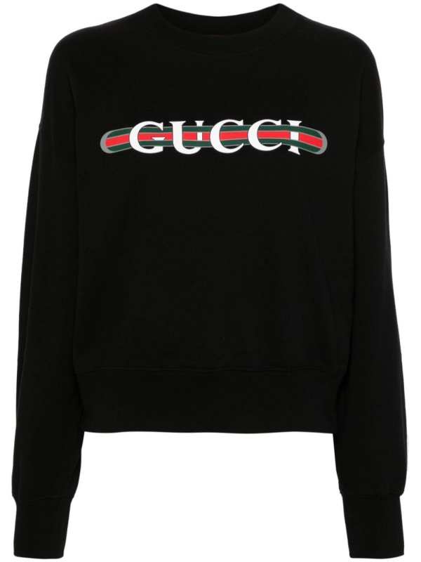Gucci Web-print sweatshirt