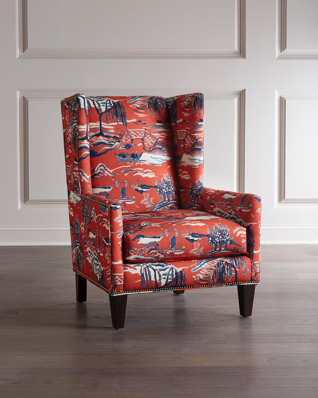 Claret Wing Chair