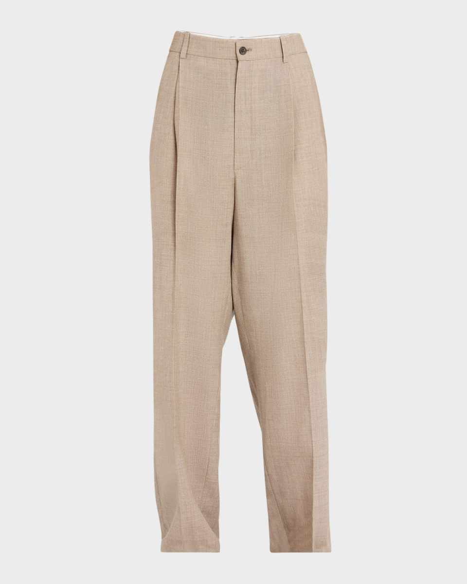 Tor Pintuck Wool Pants