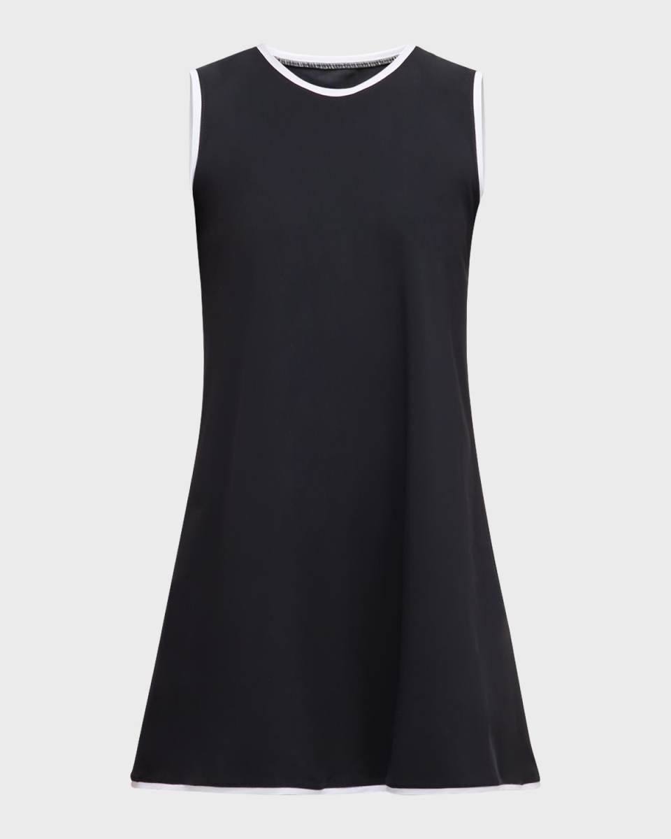 Marcella Round Neck Mini Dress