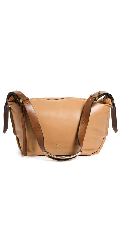 Isabel Marant Leyden Shoulder Bag Cognac