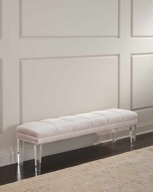 Becky Tufted Bench, 60"