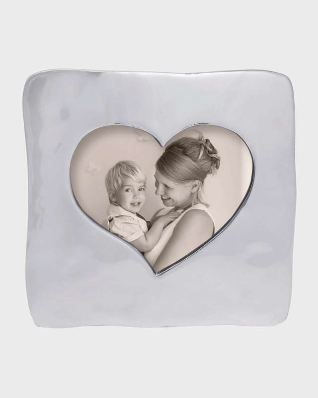 Large Square Open Heart Frame