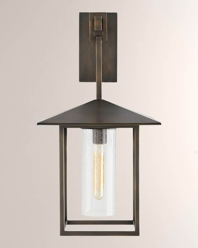 Temple Black Sconce