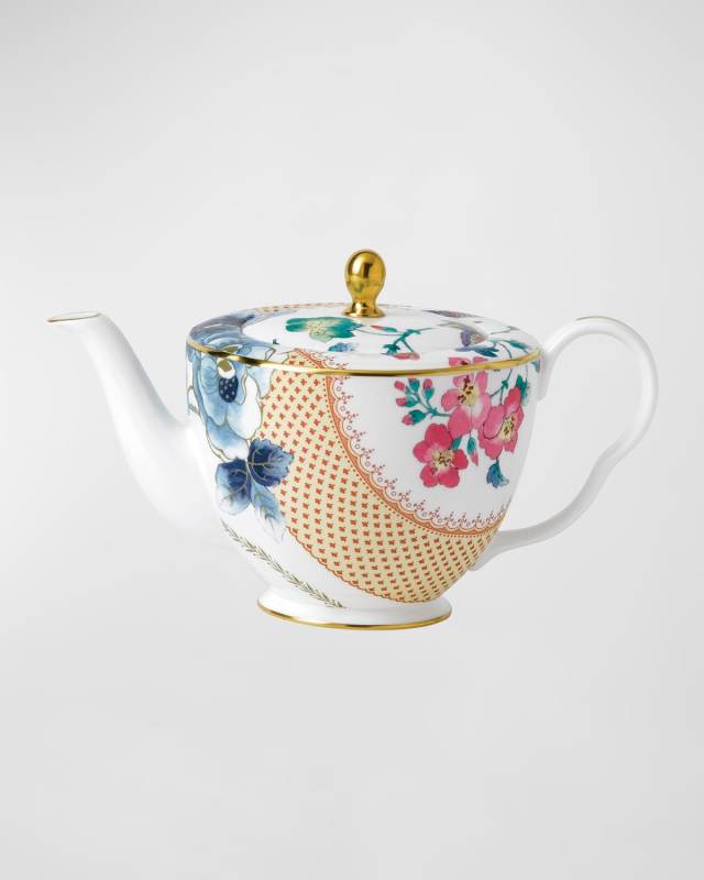 Butterfly Bloom Teapot - 33.8 Oz
