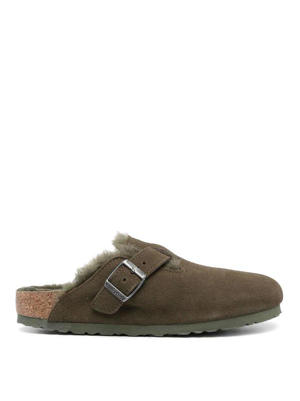 Birkenstock Mocassins - Vert