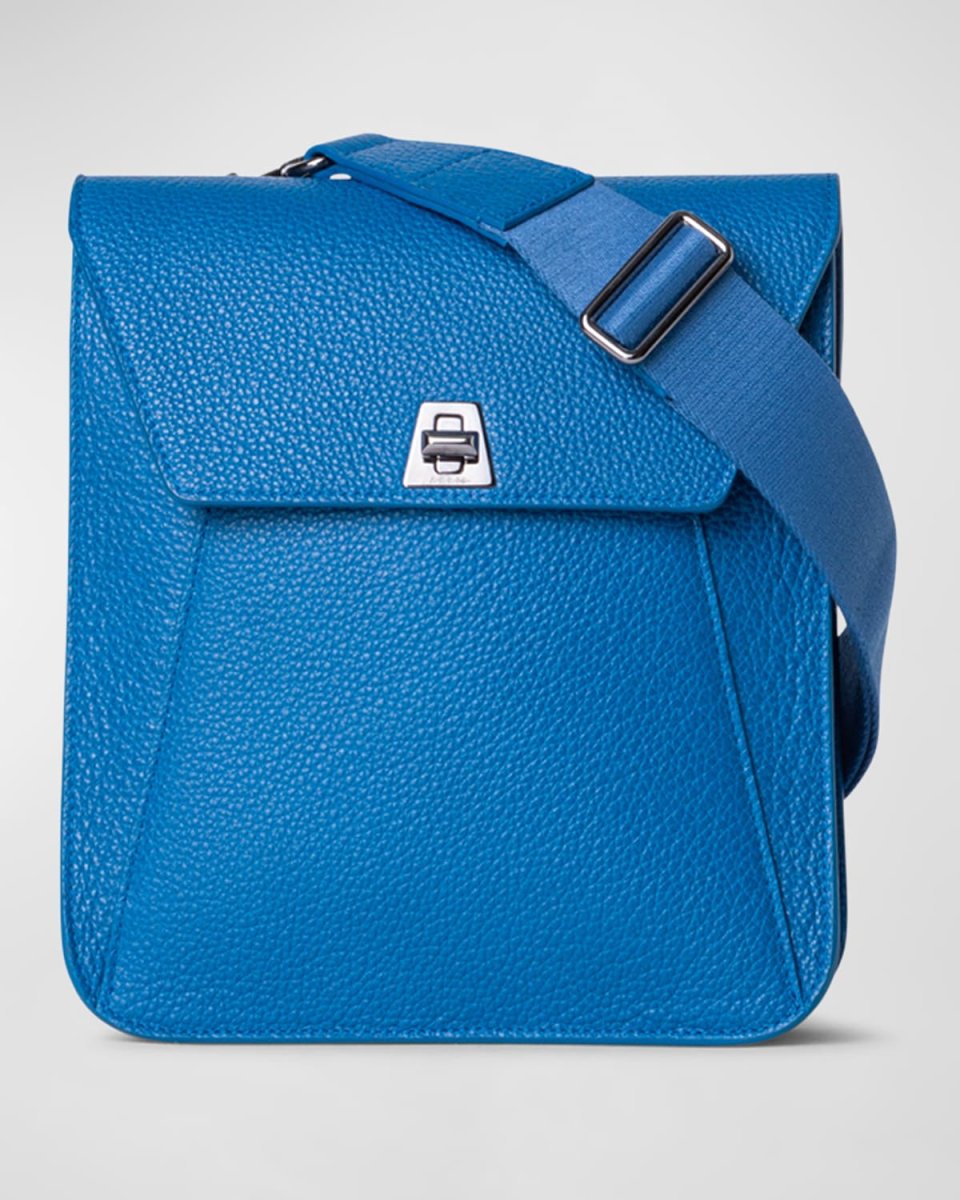 Anouk Small Leather Messenger Bag