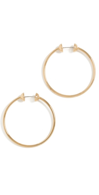 Jenny Bird Icon Hoops Small High Polish Gold